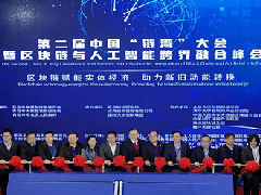第二届中国“链湾”大会暨区块链与人工智能跨界融合峰会在青岛举行